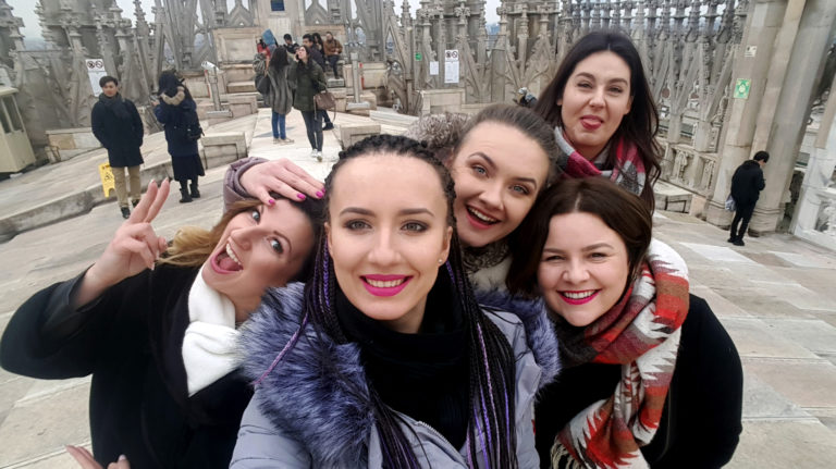 Mediolan with friends!